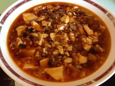 激辛麻婆麺(足利城ゴルフ倶楽部)
