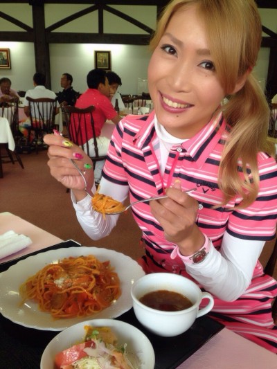 パスタ食べるよ☆