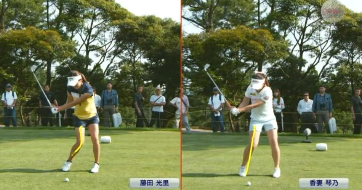 動画 女子プロたちのスイング比較 スロー再生 サントリーレディスオープン ゴルフ動画マガジン Golfes